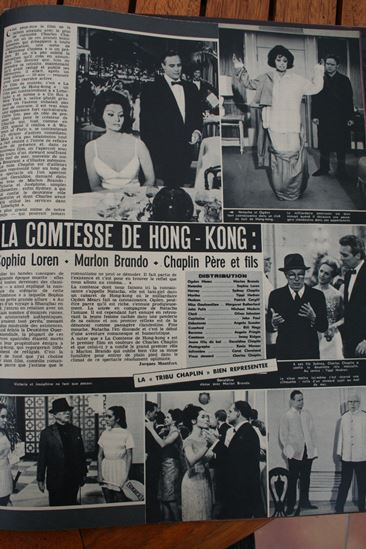 Sophia Loren Marlon Brando A Countess from Hong Kong