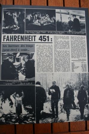 Oskar Werner Julie Christie Fahrenheit 451