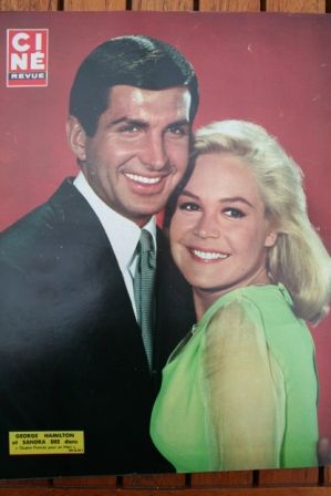 Sandra Dee George Hamilton