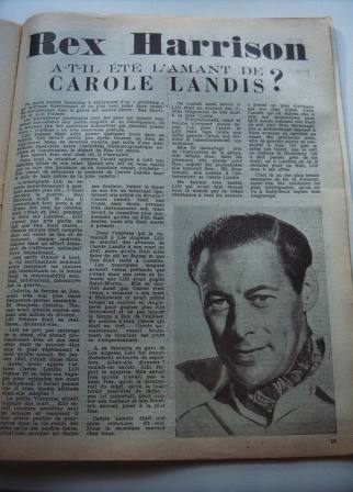 Rex Harrison Carole Landis