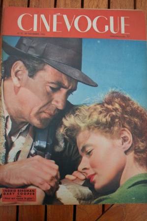 Ingrid Bergman Gary Cooper