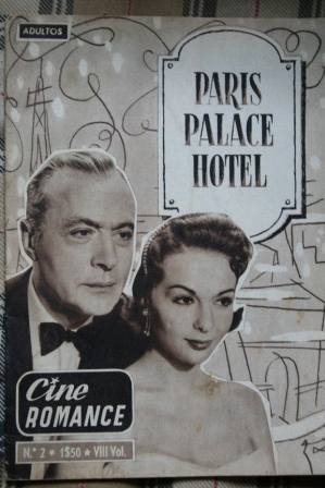 Francoise Arnoul Charles Boyer Paris Palace Hotel