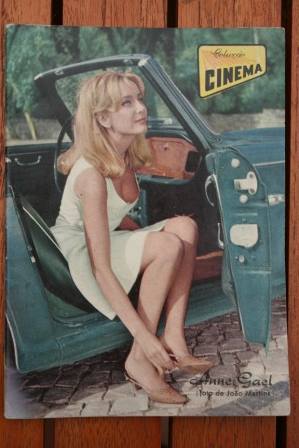Vintage Magazine Anne Gael On Front Cover