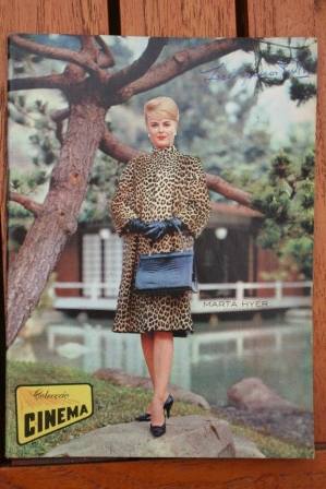 Vintage Magazine Martha Hyer On Front Cover