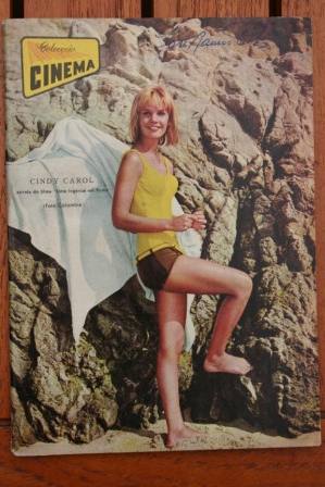 Vintage Magazine Cindy Carol On Front Cover