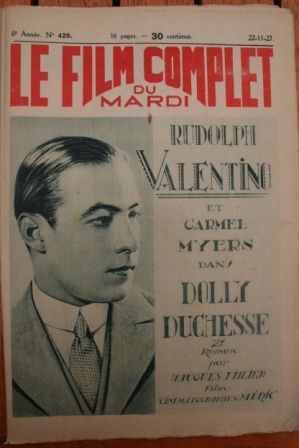 Rudolph Valentino Carmel Myers Zasu Pitts