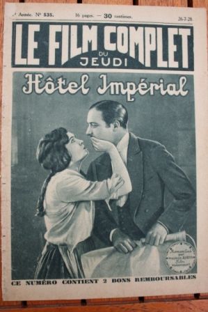 Pola Negri James Hall Hotel Imperial