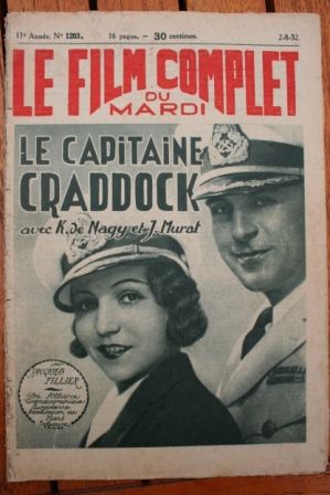 Jean Murat Kate De Nagy capitaine Craddock