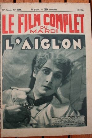 Jean Weber Victor Francen L'aiglon