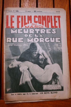 Murders In The Rue Morgue Bela Lugosi Sidney Fox
