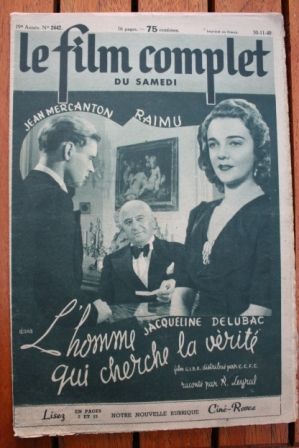 Raimu Yvette Lebon Jacqueline Delubac