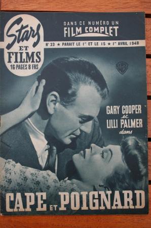 Gary Cooper Lilli Palmer Cary Grant
