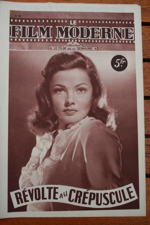 Gene Tierney Bruce Cabot Saturday Evening Post