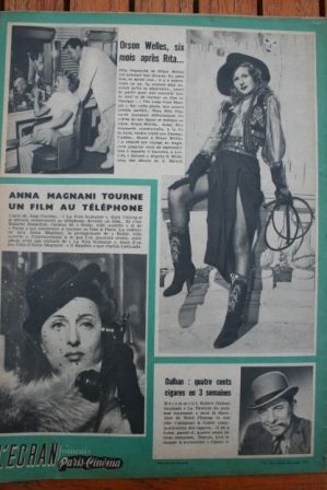 Anna Magnani Rita Hayworth