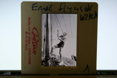 Errol Flynn And Boat Zaca Candid Photo