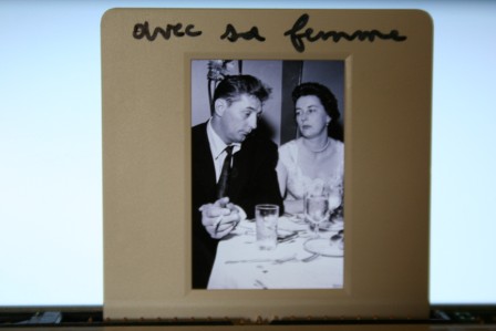 Robert Mitchum And His Wife Candid Photo
