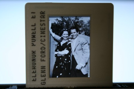 Glenn Ford Eleanor Powell Candid Photo