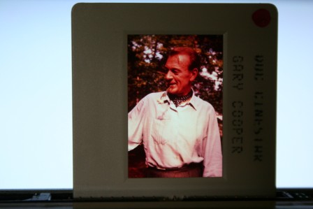 Gary Cooper Candid Photo