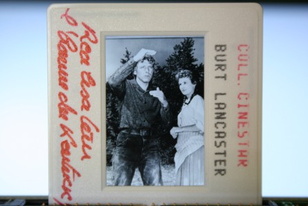 Burt Lancaster The Kentuckian Candid Photo