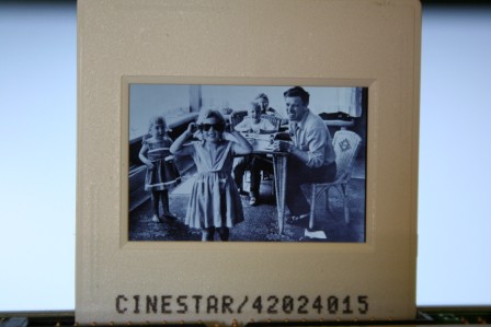 Burt Lancaster & Family Candid Photo