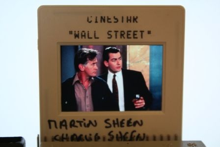 Wall Street Charlie Sheen Martin Sheen