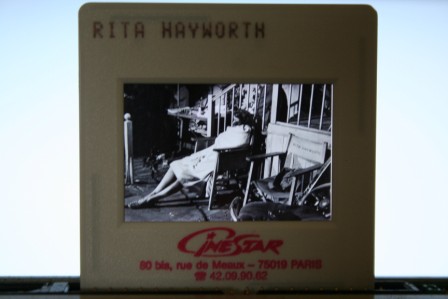 Rita Hayworth Candid Photo
