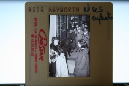 Rita Hayworth And Children Candid Photo