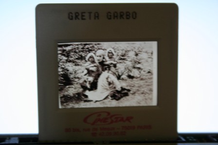 Greta Garbo B/W Candid Photo