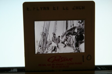 Errol Flynn Zaca Boat Candid Photo