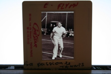 Errol Flynn Tennis Candid Photo