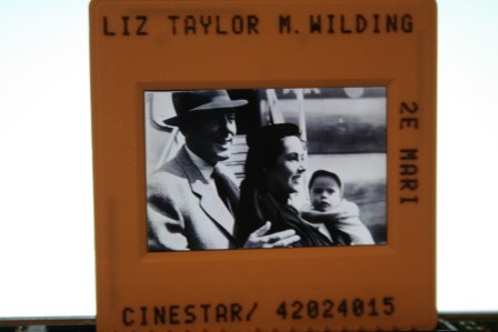 Elizabeth Taylor Michael Wilding Candid Photo