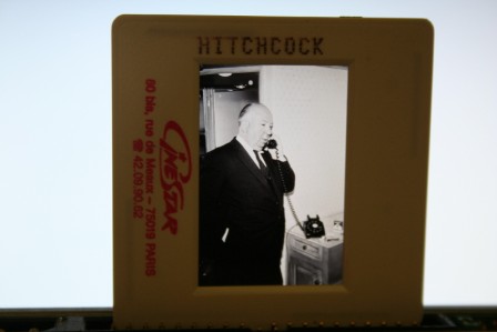 Alfred Hitchcock Candid Photo