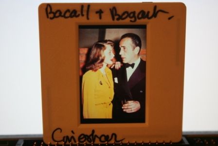 Humphrey Bogart Lauren Bacall Candid Photo