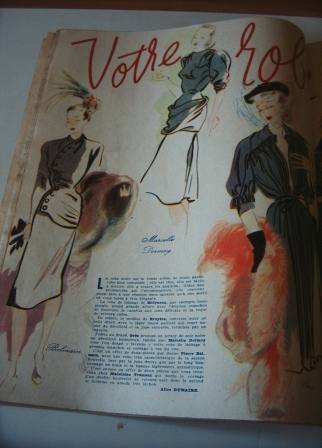 French Fashion - Mode 1946