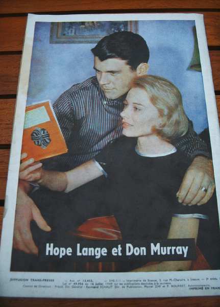 Hope Lange Don Murray