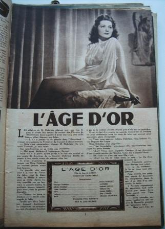 Movie: L'Age d'Or - 16 pages & 20 photos
