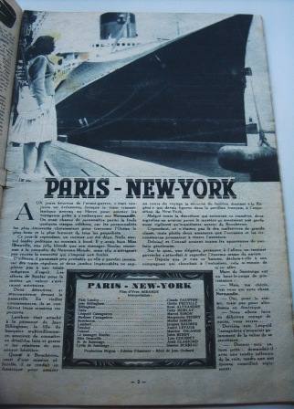 Movie: Paris New York