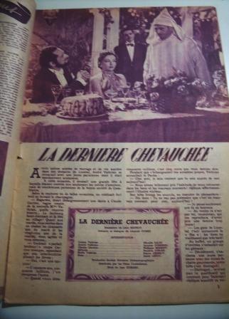 Movie: La Derniere Chevauchee 16 pages & 20 pics
