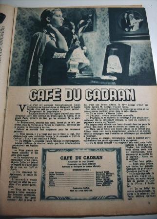 Movie: Cafe Du Cadran 16 pages & 20 pics