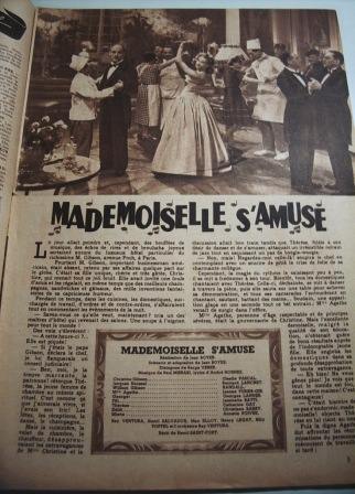 Movie: Mademoiselle s'Amuse 16 pages & 20 pics