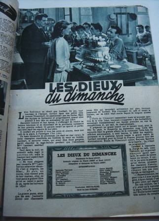 Movie: Les Dieux Du Dimanche