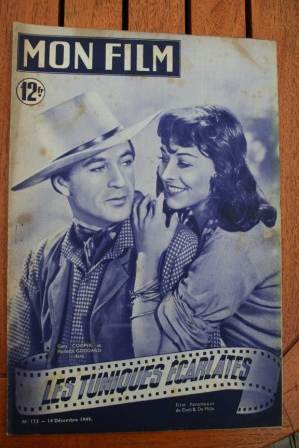 1949 Paulette Goddard Gary Cooper Northwest Police