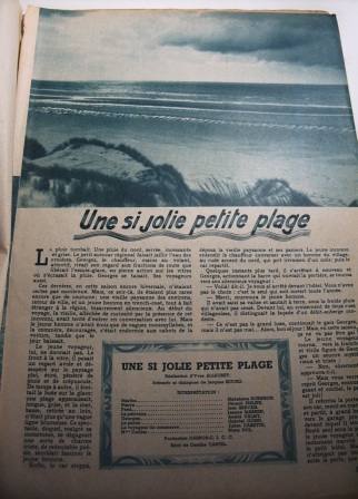 Movie: Une Si Jolie Petite Plage 16 pages & 20 pic