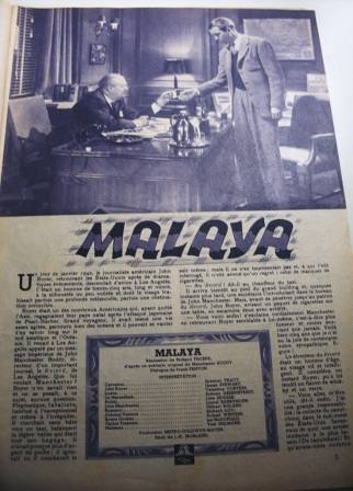 Movie: Malaya 16 pages & 20 pics