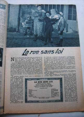 Movie: La Rue Sans Loi 16 pages & 20 pics