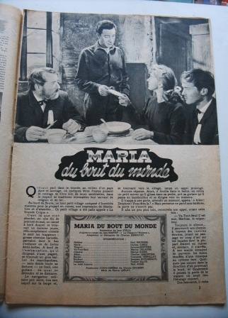 Movie: Maria Du Bout Du Monde 16 pages & 20 pics