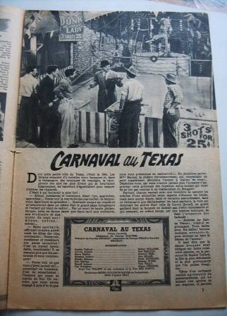 Movie: Texas Carnival 16 pages & 20 pics