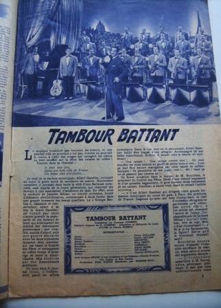 Movie: Tambour Battant 16 pages & 20 pics