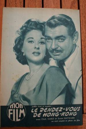 Susan Hayward Clark Gable