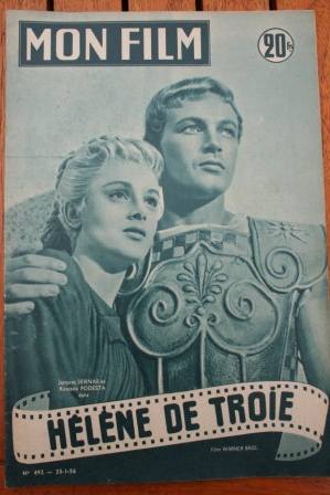 1956 Rossana Podesta Jaques Sernas Helen Of Troy